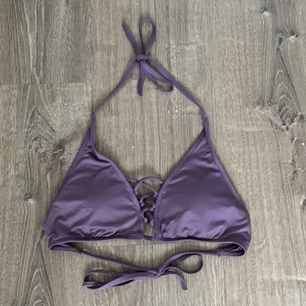 Purple Swimsuit Top